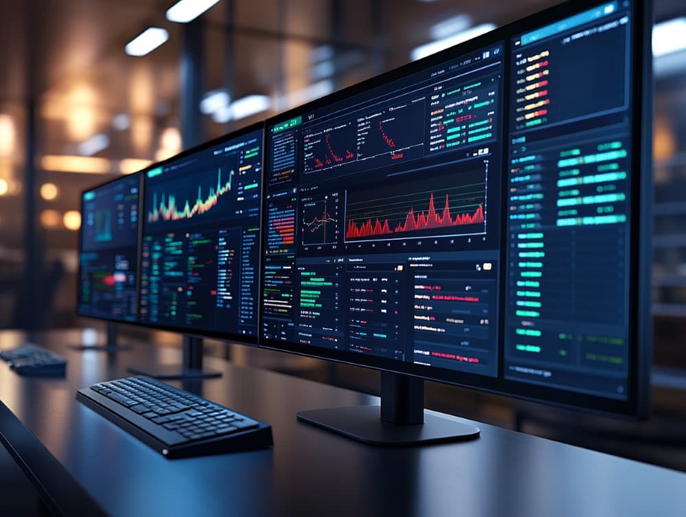 Automated compliance tracking dashboard interface